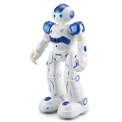 Remote Control Toy Smart Robot Electric Dancing Toy Kids dealsniper-net Blue