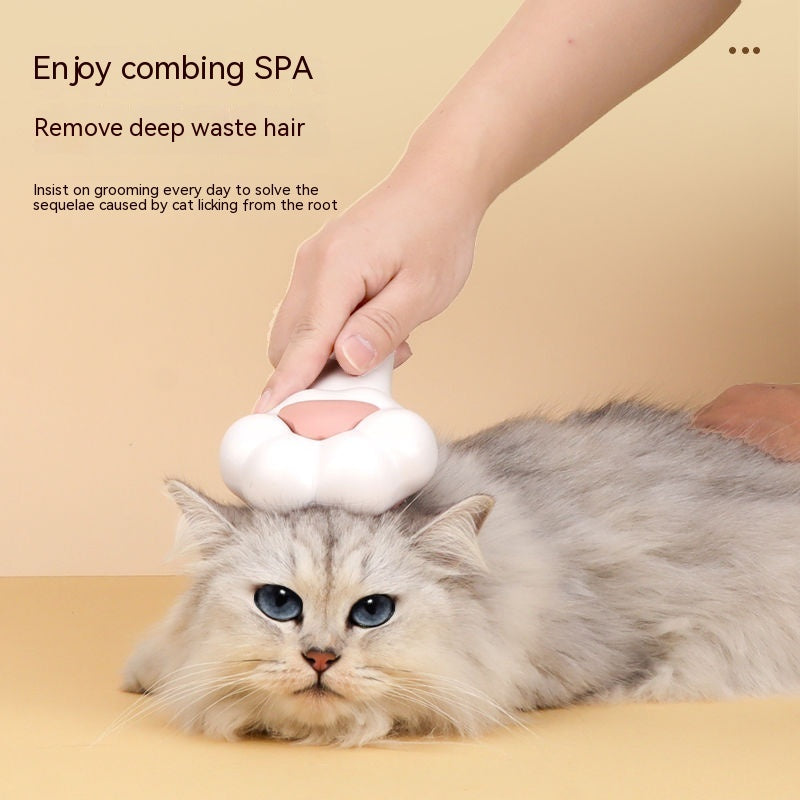 Pet Comb Massage One-click Hair Removal Comb Pets dealsniper-net