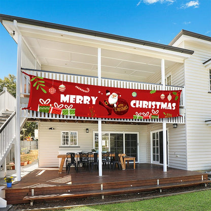 Christmas window decoration Holidays dealsniper-net Santa Claus