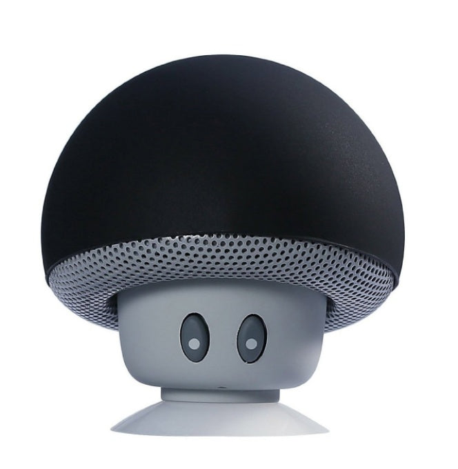 Mushroom Waterproof Bluetooth Speaker Electronics DealSniper.net Black