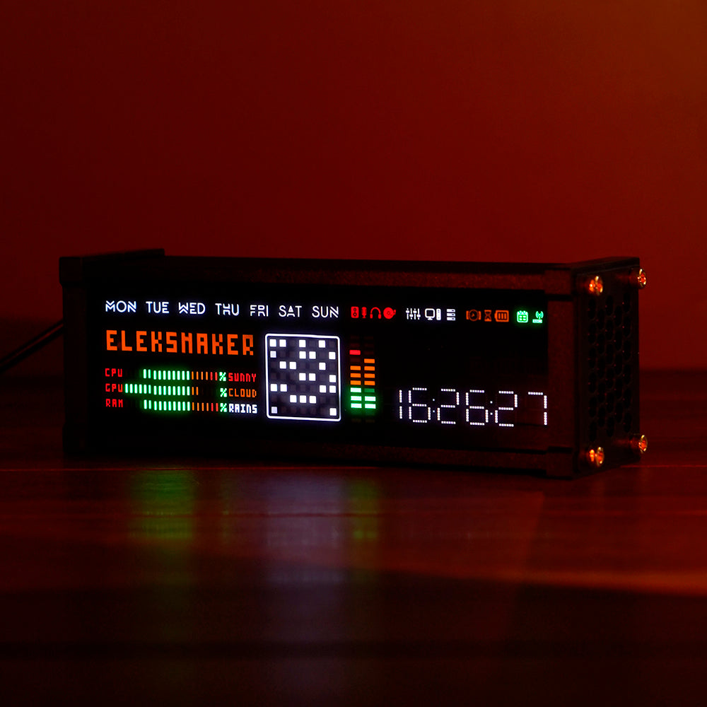 Creative Retro VFD Clock Electronic Time VFD Display Home Decor Gym From House
