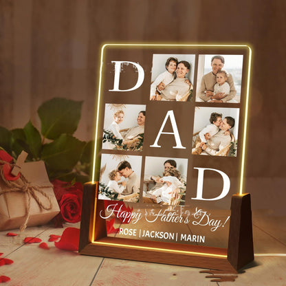 Small Night Lamp Mother's Day Photo Printing Decoration Home Decor DealSniper.net A11 Colorful Light USB