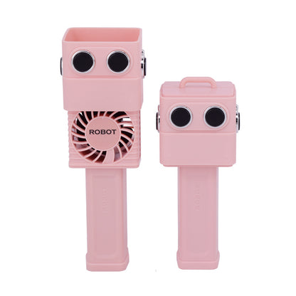 New Handheld Desktop Dual-purpose Robot Fan Gadgets Gym From House