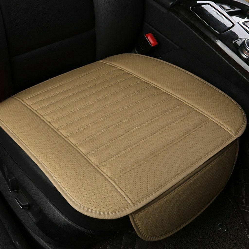 3D Universal PU Leather Car Seat Cover Breathable Pad Mat For Auto Chair Cushion Vehicle dealsniper-net