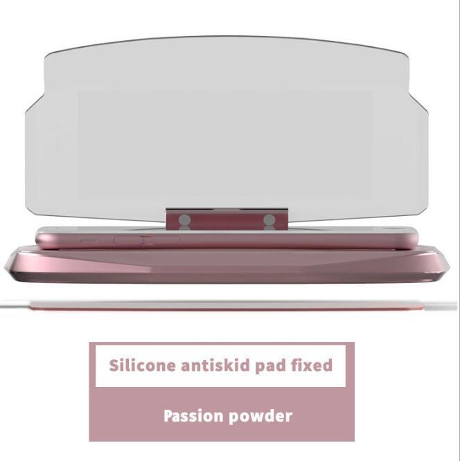 Smartphone Driver Heads Up Display Vehicle DealSniper.net Pink
