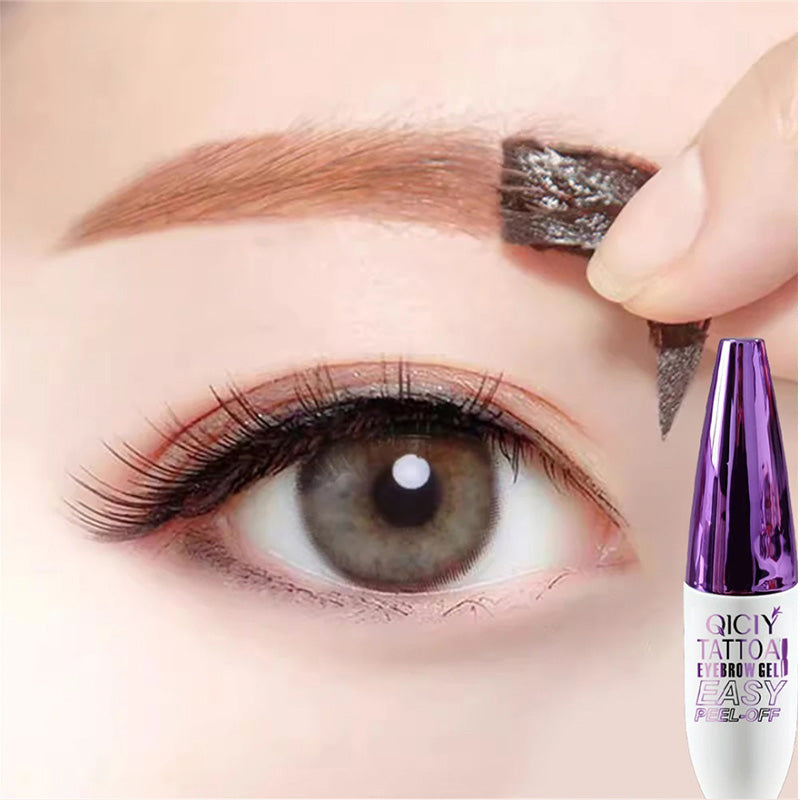 Tattoo Easy Peel Off Eyebrow Gel Cream Types Long-Lasting Beauty Gym From House
