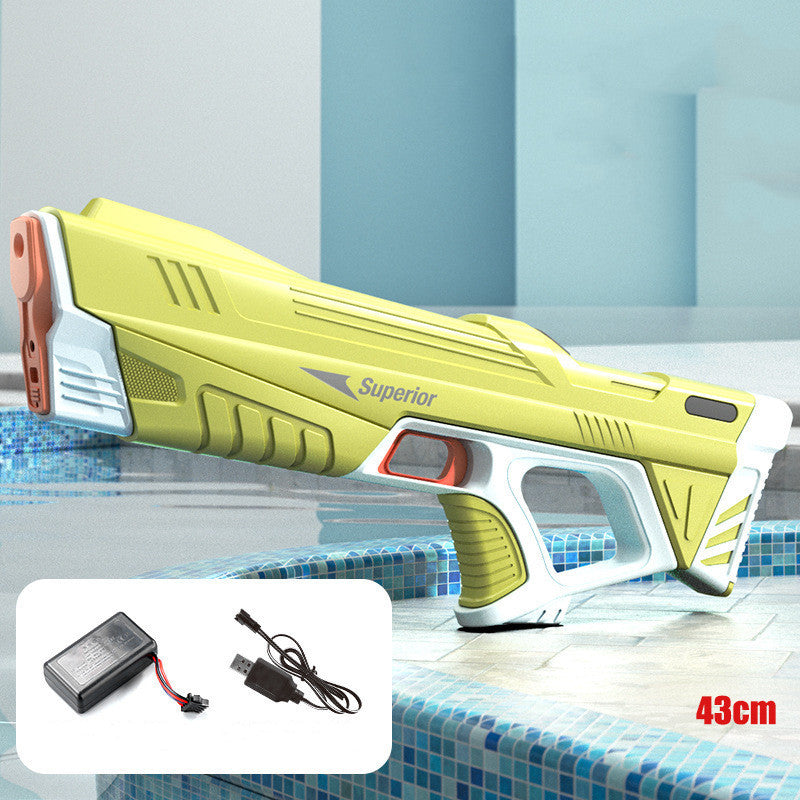 Summer Full Automatic Electric Water Gun Toy Kids dealsniper-net Yellow USB