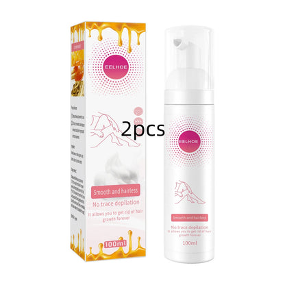 Mu Si Honey Hair Removal Spray Removes All Over The Body Beauty DealSniper.net 100ml 2pcs
