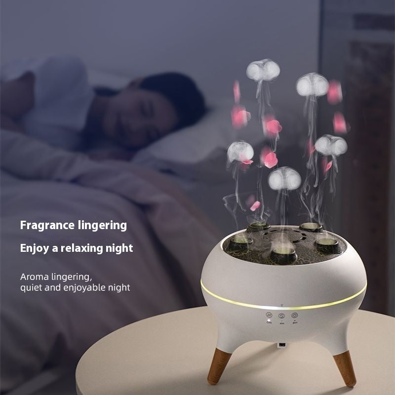 Household  Intelligent Jellyfish Ultrasonic Air Humidifier Diffuser