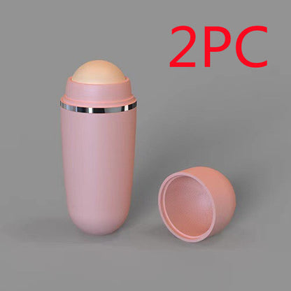 Portable Volcanic Stone Oil Absorbing Ball Beauty dealsniper-net 2pcs Pink