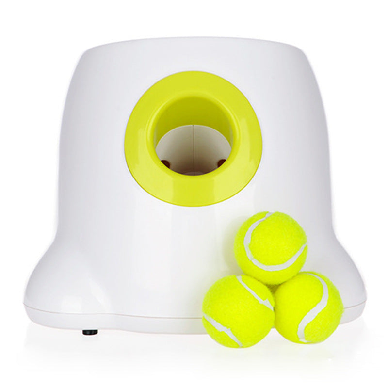 Dog Pet Automatic Interactive Ball Launcher Pets dealsniper-net Au plug