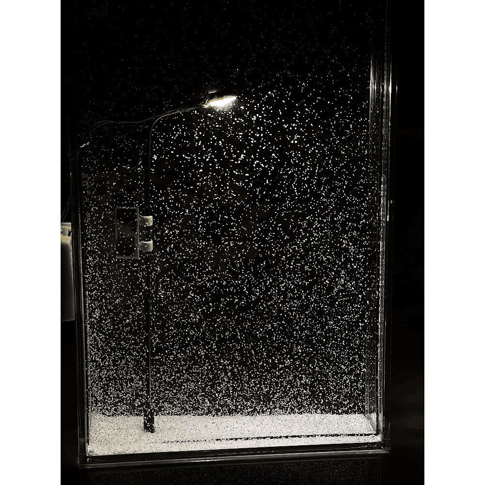 Snow Night Flow Hemp Small Night Lamp Snow Scene Home Decor DealSniper.net