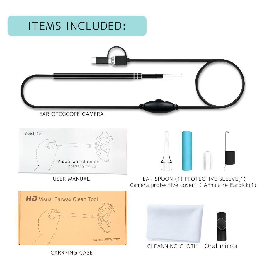 3-in-1 USB & Android&Type-c Ear Cleaning Endoscope Health dealsniper-net Default