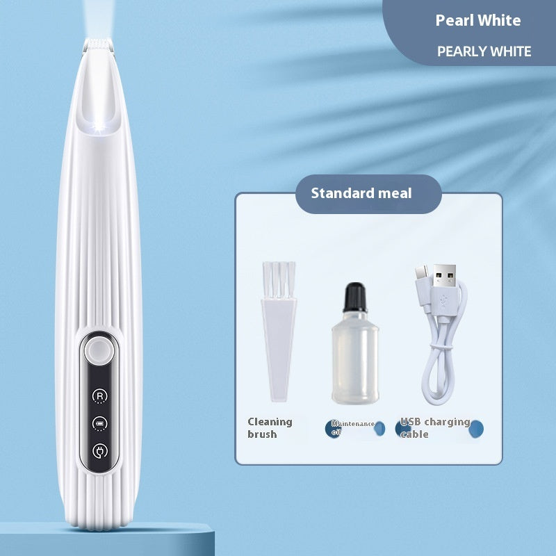 Pets Efficient LED Shaving Cat Dog Foot Hair Electric Clipper Pets dealsniper-net F2 White Without Oil Bottle