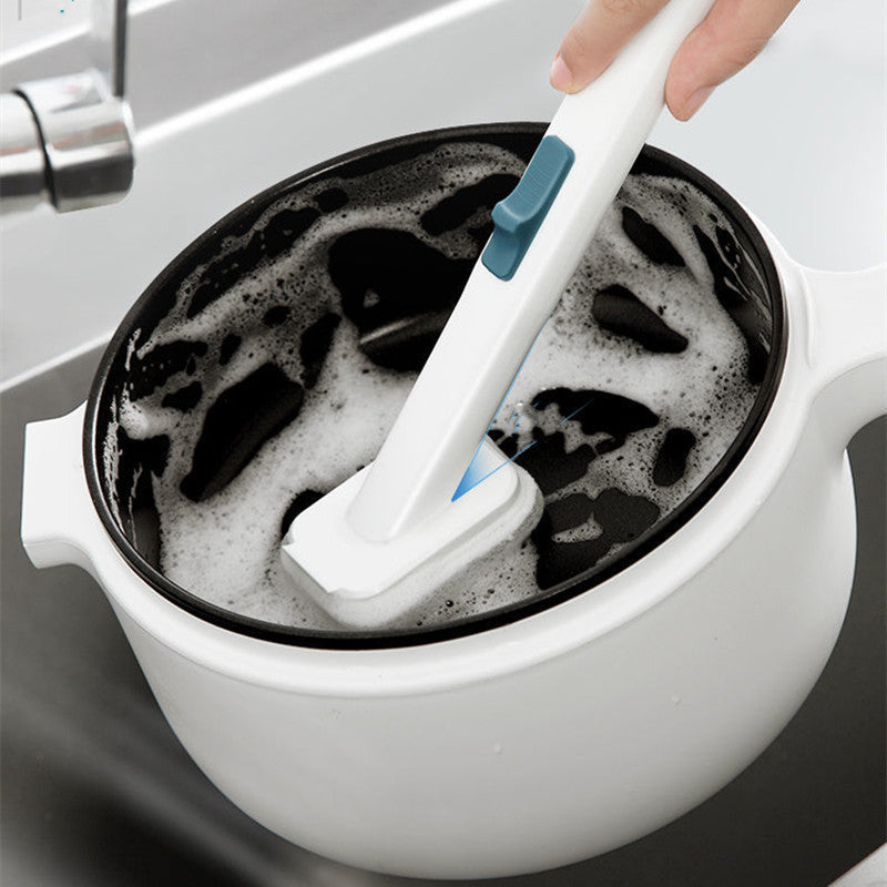 Disposable Brush Pot Dishwashing Brush Washing Pot Brush Cup Kitchen dealsniper-net