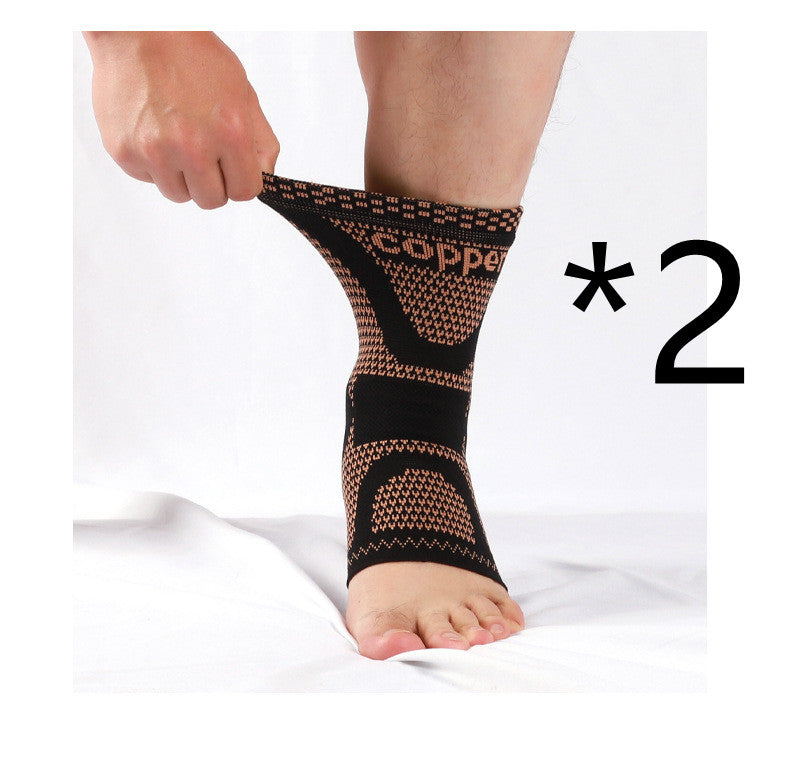 Copper Fiber Sports Ankle Support