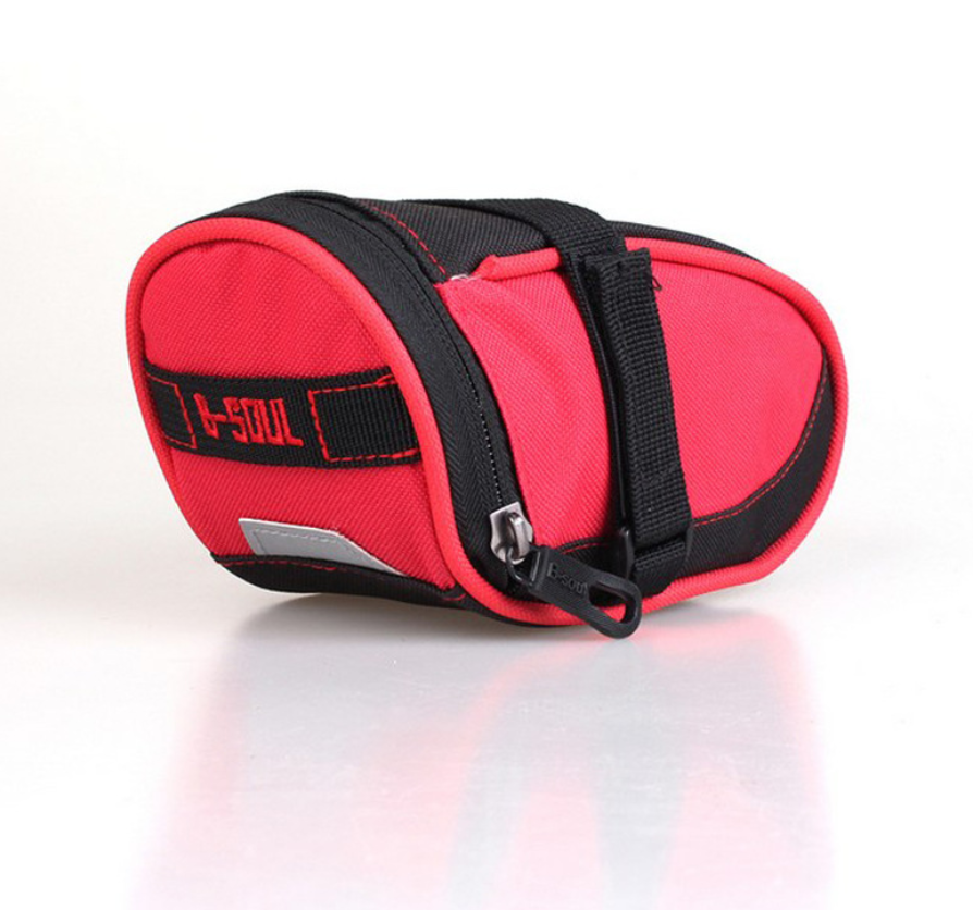 Mountain bike color rear seat bag Outdoor DealSniper.net Red