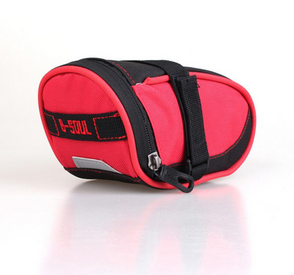 Mountain bike color rear seat bag Outdoor DealSniper.net Red