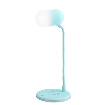 Three-in-one Night Light Wireless Speaker Charger Light Gadgets dealsniper-net Sky Blue