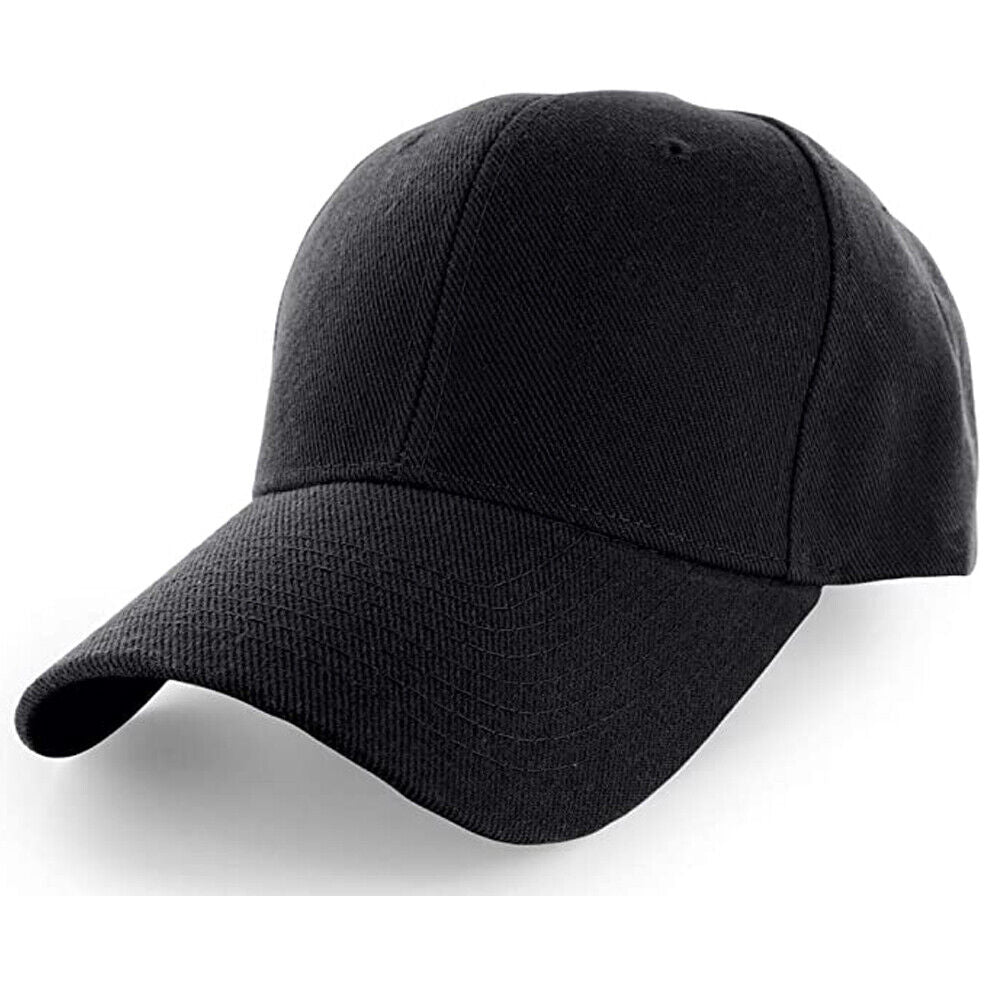 2 Pack Baseball Cap Ball Dad Hat Adjustable Plain Solid Washed Mesh Men Women Men dealsniper-net