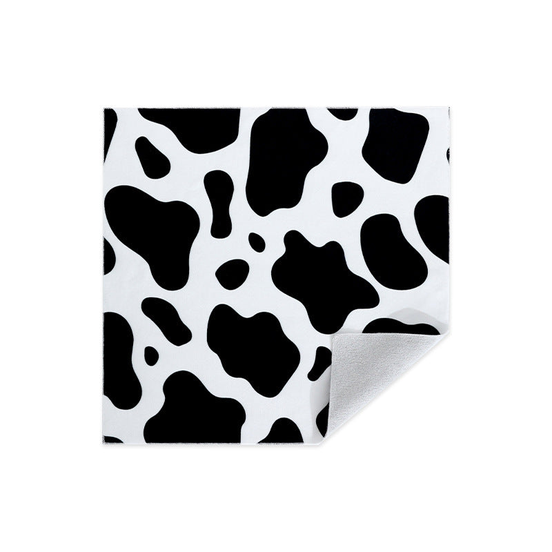 Multi-function Pet Wrap Cloth Camera Cover Protective Pets Gym From House Flower Cow 35x35cm