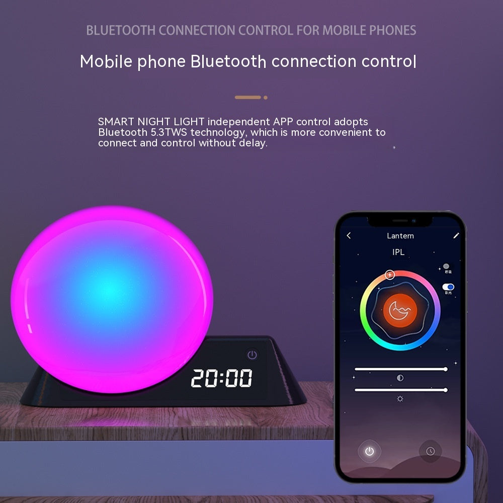 Simulated Sunrise And Sunset Colorful Alarm Clock