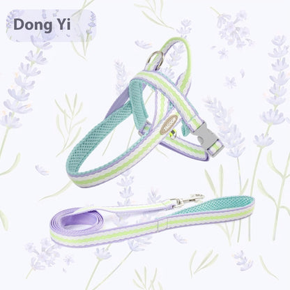 Dog Hand Holding Rope Portable Pet Harness Pets dealsniper-net Fumigating Purple L