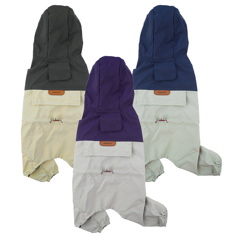 Pet Raincoat Small And Medium Size Dog Clothing Pets DealSniper.net