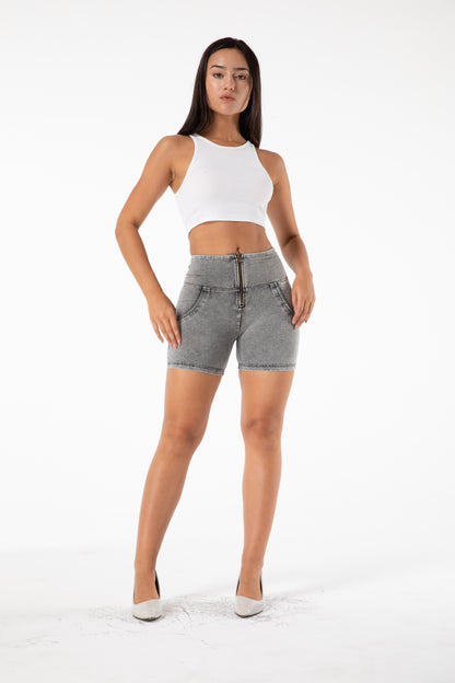 Shascullfites Melody High Waisted Denim Shorts Women Women dealsniper-net