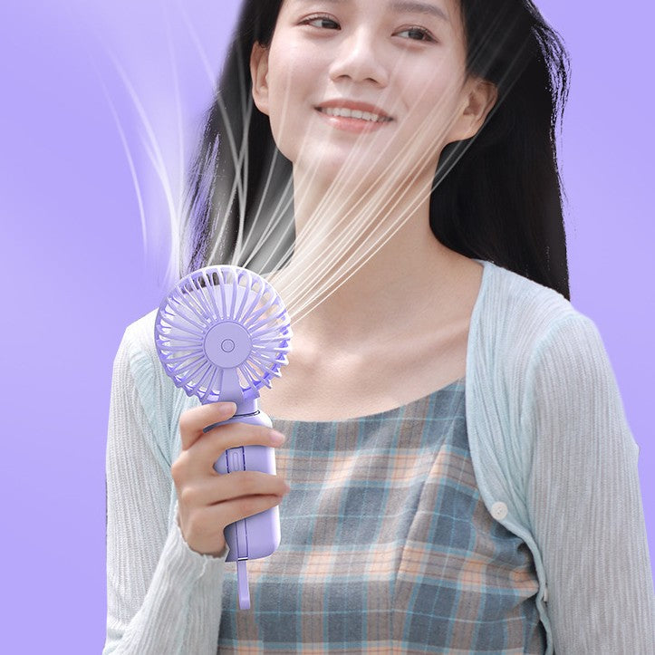 2-in-1 Handheld Fan Fast Charging Power Supply Portable Handheld Gadgets dealsniper-net