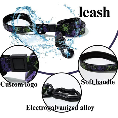 UV Printing Camouflage Embossed Pet Leash Set Is A Perfect Combination Pets dealsniper-net