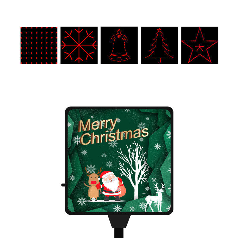 Christmas Home Entertainment Decoration Lights Halloween Holidays DealSniper.net Green B USB