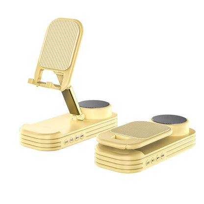 Bluetooth Audio Desktop Phone Holder Portable Gadgets Gym From House X T3 Amplifier Rack Yellow