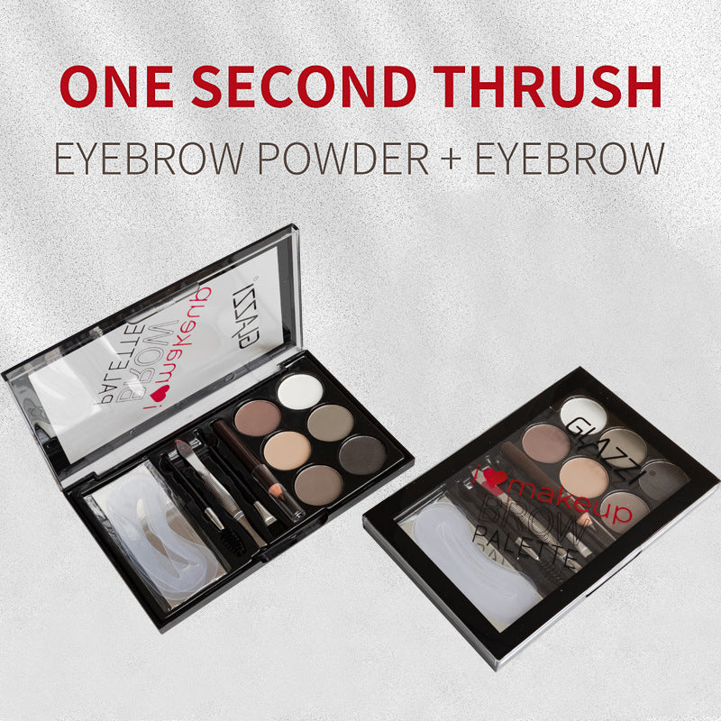 Natural Brown Eyebrow Powder Palette Eye Contour Enhancers Beauty DealSniper.net
