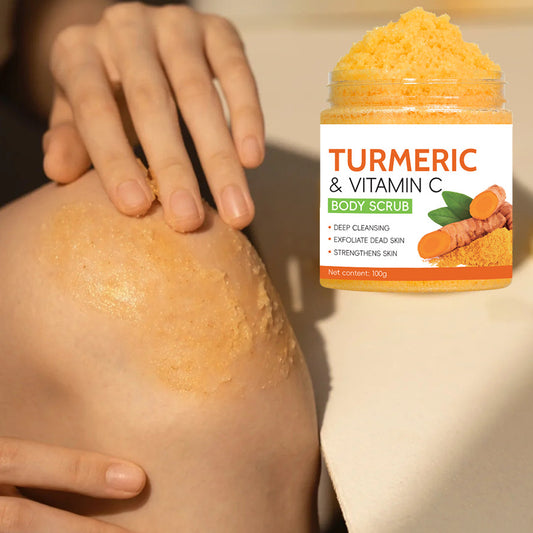Turmeric Body Cleanser Facial Scrub Cleansing Oil Control Beauty Gym From House