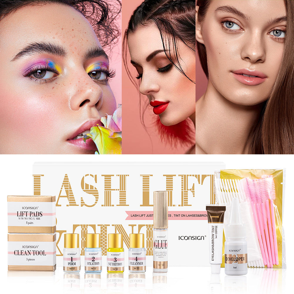 ICONSIGN Lash Lift EyeLash Eyebrow Dye Tint Kit Lashes Perm Set Brow Lamination Makeup Tools Beauty DealSniper.net