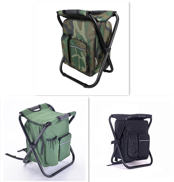 Multifunction Outdoor Folding Chair Ice Cooler Picnic Bags Camping