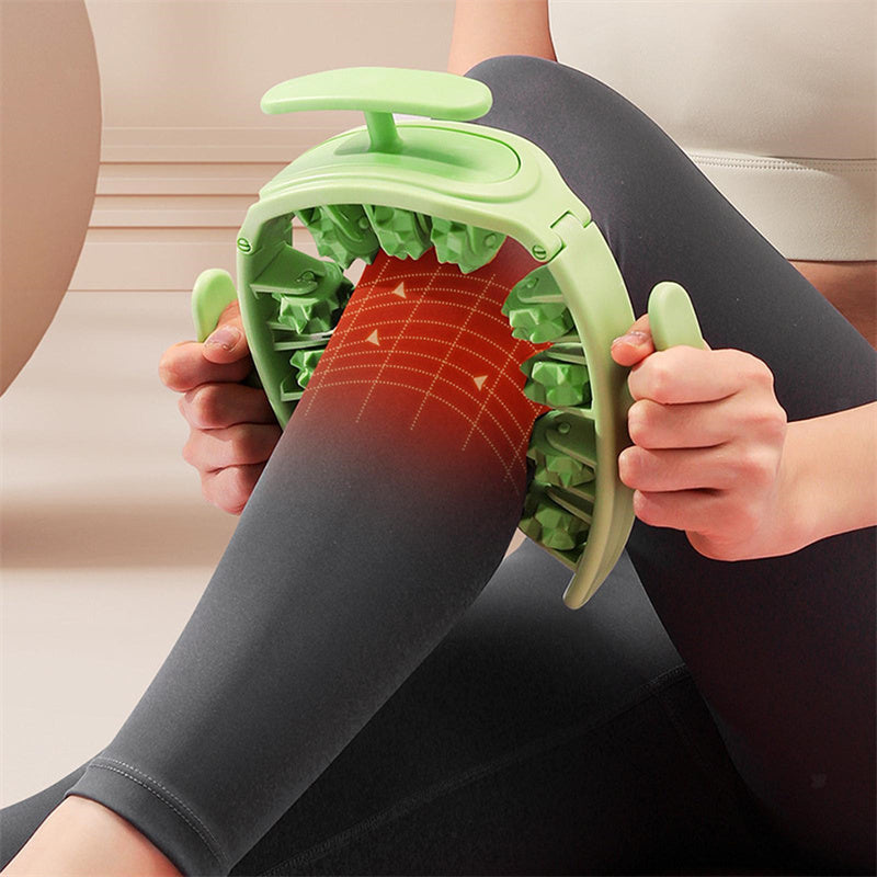 Multifunctional Manual Round Massager Roller Fitness Waist