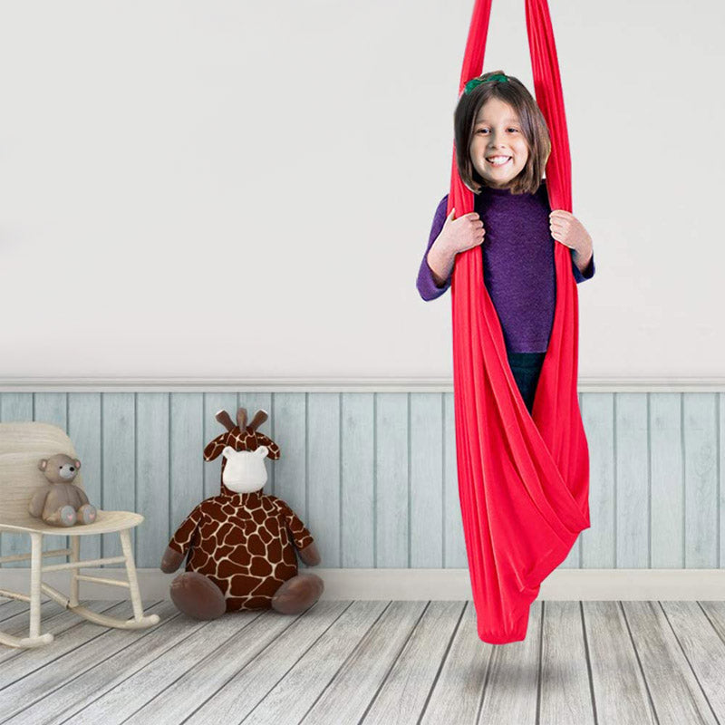 Kids Cotton Outdoor Indoor Swing Hammock For Cuddle Outdoor dealsniper-net