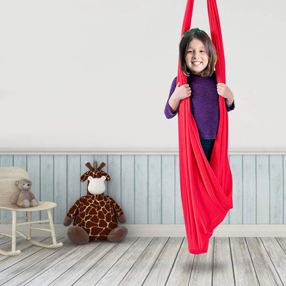 Kids Cotton Outdoor Indoor Swing Hammock For Cuddle Outdoor dealsniper-net