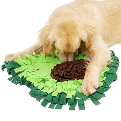 Dog Sniffing Mat Dog Puzzle Toy Pet Snack Feeding Mat Pets Gym From House