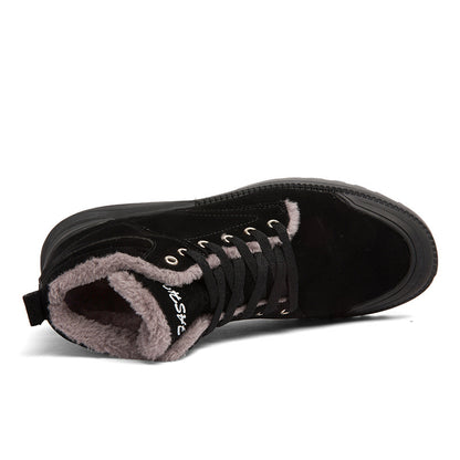 Ankle Boots Men Winter Warm Plush Shoes Men DealSniper.net