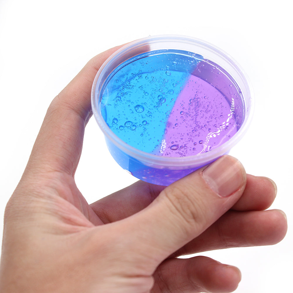 Color Matching Gradient Multicolor Crystal Mud Slime Kids DealSniper.net
