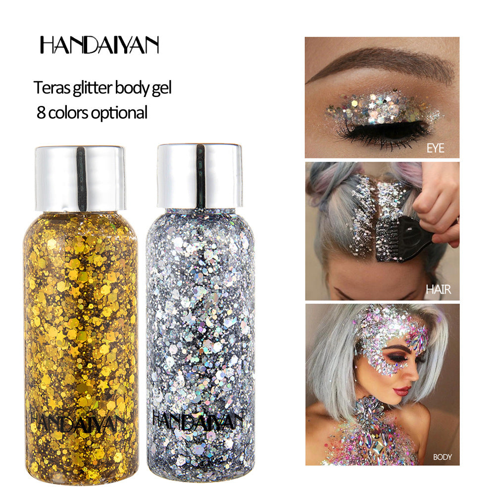 Eye Glitter Nail Hair Body Face Glitter Gel Art Heart Loose Sequins Beauty dealsniper-net