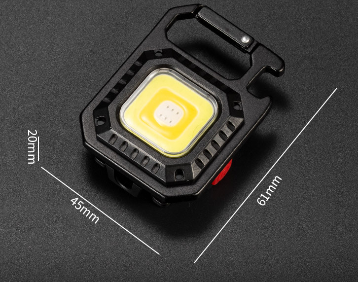 Portable LED Torch Mini Powerful Torch Waterproof Torch Pocket Work Light Multifunctional LED Lantern Camping Fishing Light Outdoor DealSniper.net Black USB
