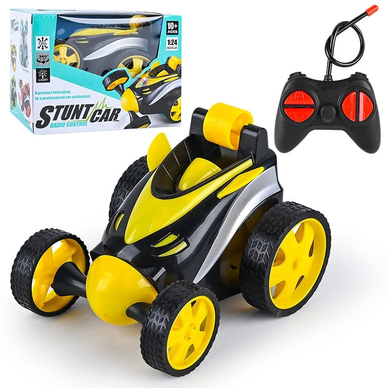 Tilting Remote Control Car Off-road Model Children's Toys Kids DealSniper.net Charging Panel Yellow