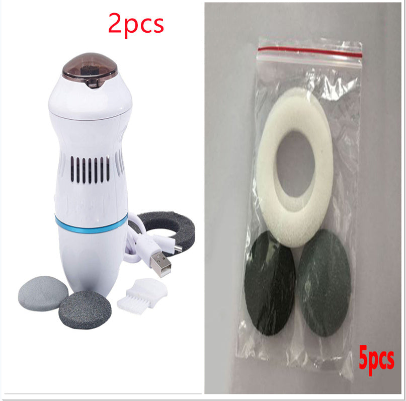 Multifunctional Electric Foot File Grinder Machine Dead Skin Callus Remover Beauty dealsniper-net Set2