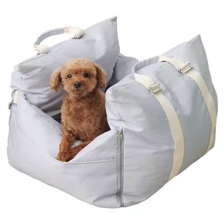 Outbound Travel Portable Car Pet Nest Pets Gym From House C023 Light Grey