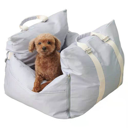 Outbound Travel Portable Car Pet Nest Pets Gym From House C023 Light Grey