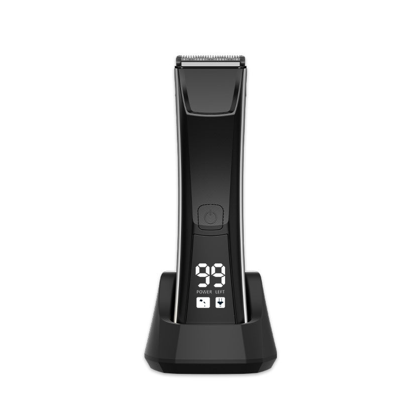 Electric Shaver Private Scissors For Home Use Men DealSniper.net Black Border USB